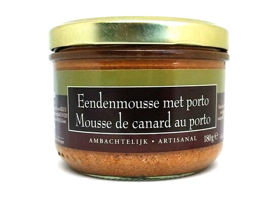 Eendenmousse met Port