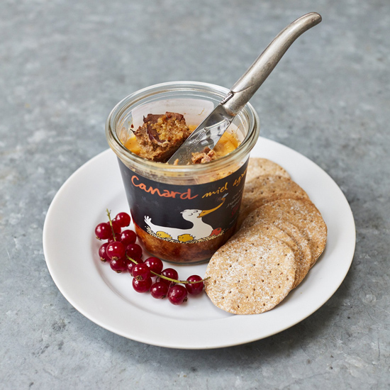Teyssier Frankrijk Franse Terrine pate Canard Miel Eend Honing online bestellen kopen