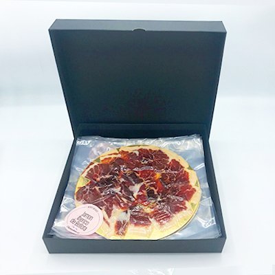 Cadeaubox Geschenkpakket Pata Negra Iberico de Bellota CHorizo Jamon Paleta Salchichon Lomo