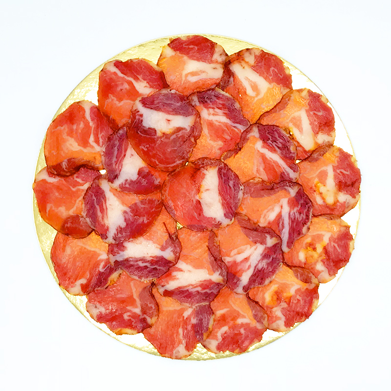 Lomo 100% Iberico de Bellota (Pata Negra) Gedroogde varkenshaas gesneden plakjes online bestellen