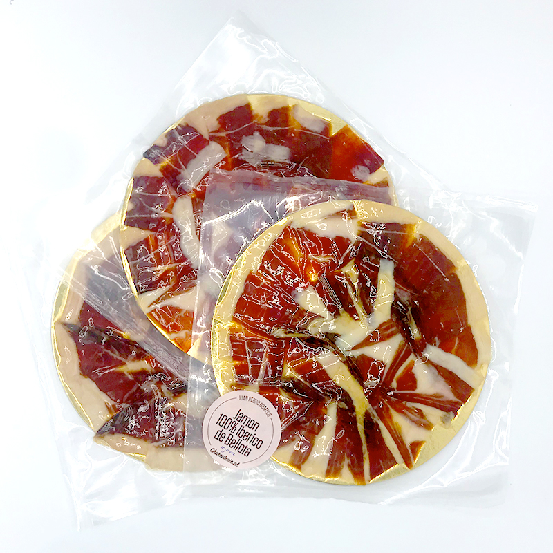 Elke maand 3 pakjes handgesneden Jamon 100% Iberico de Bellota (Pata Negra) Thuisbezorgd.